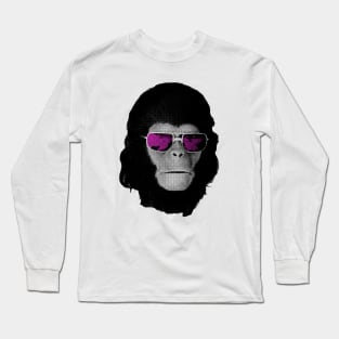 Cool monkey Cornelius in shades Long Sleeve T-Shirt